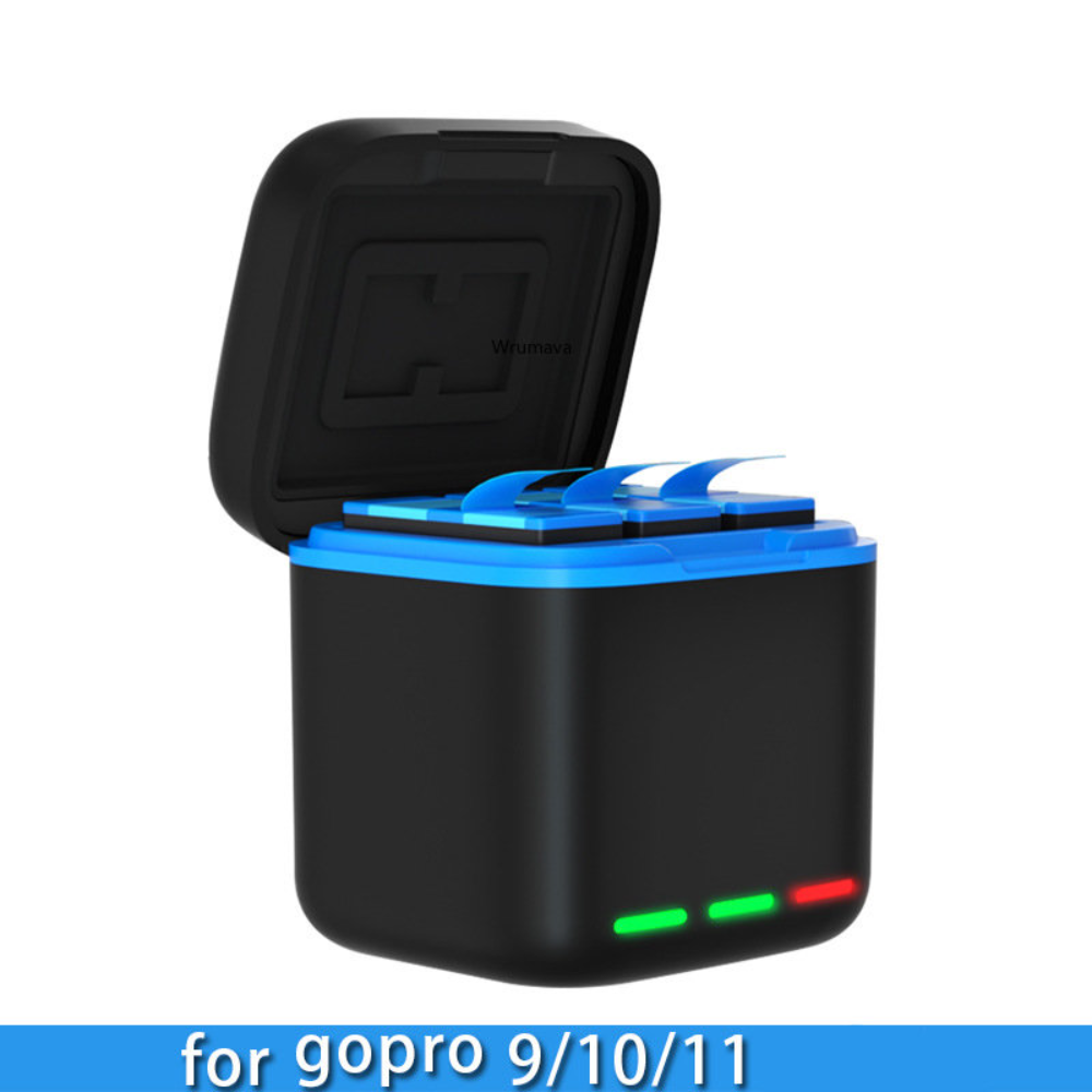 Gopro Action Camera Hero 11 Black - Pengisi daya baterai Universal GoPro Hero