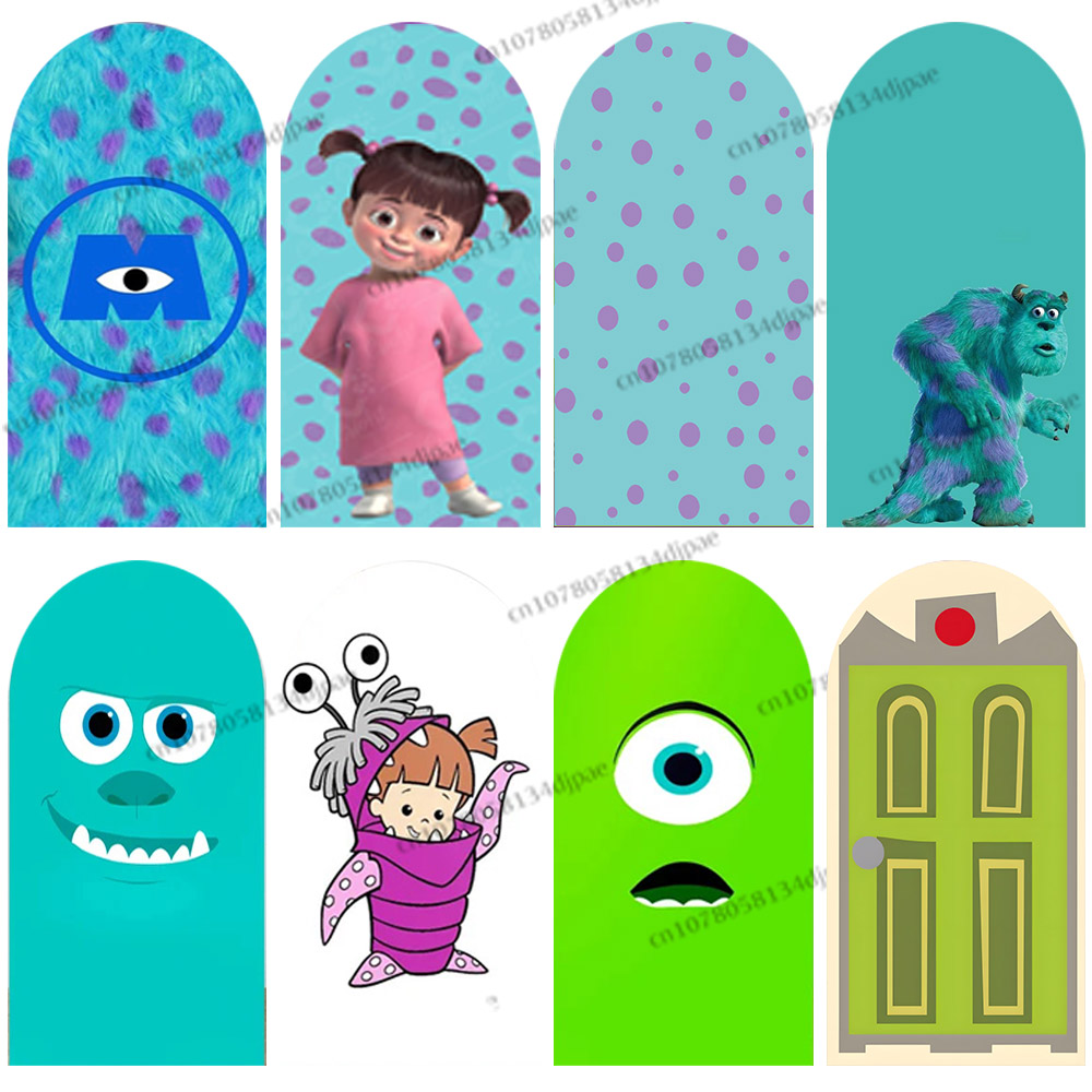 Photography University - Latar belakang lengkungan Monster Inc Boo