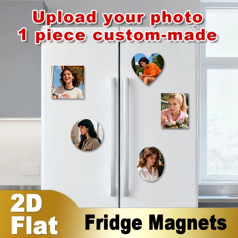 Photography Object - Magnet Kulkas Foto Kustom 2D Datar