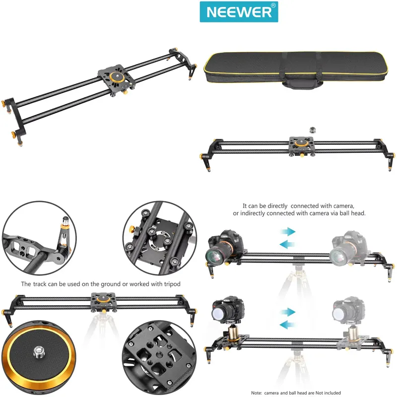 Camera Slider Rail - Neewer 39.4 Inci/100 Cm Rel Slider