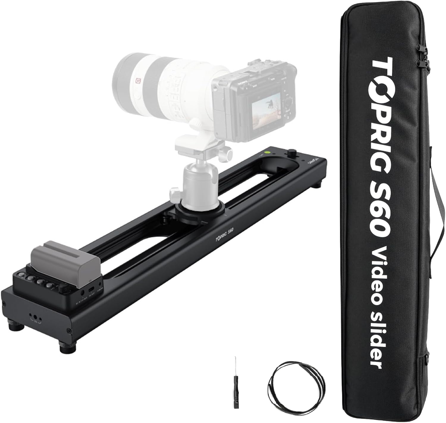 Camera Slider Rail - Accsoon Toprig S40 Motorized Slider Kontrol