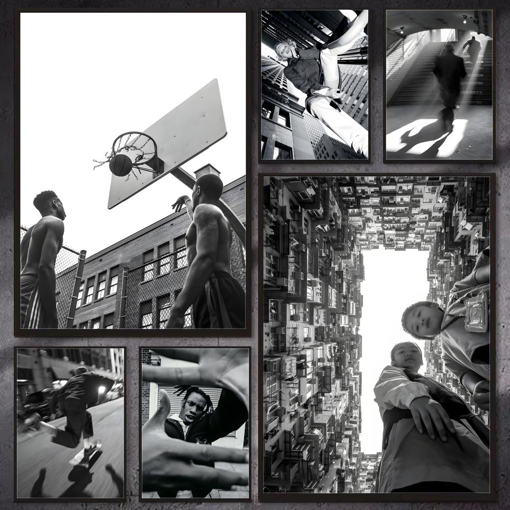 Photography Urban - Poster Fotografi Jalanan Humanis Seni Dinding