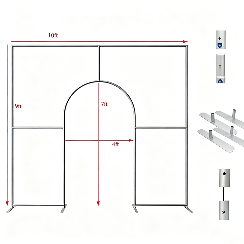 10x9ft Aluminium Lengkungan Pe - Photography Website ulasan dan harga