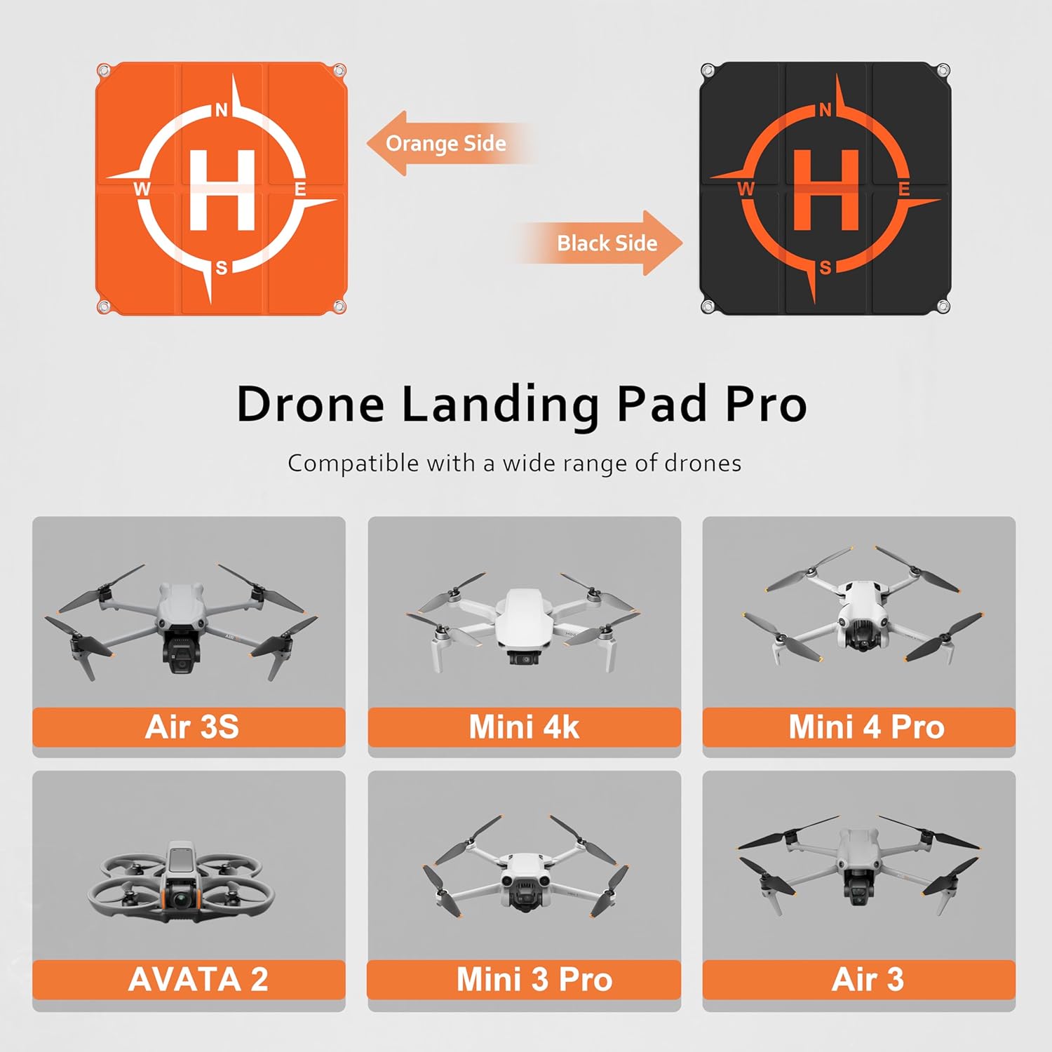 Alas Pendaratan Drone untuk DJ - Dji Drone Mini 4 Pro ulasan dan harga