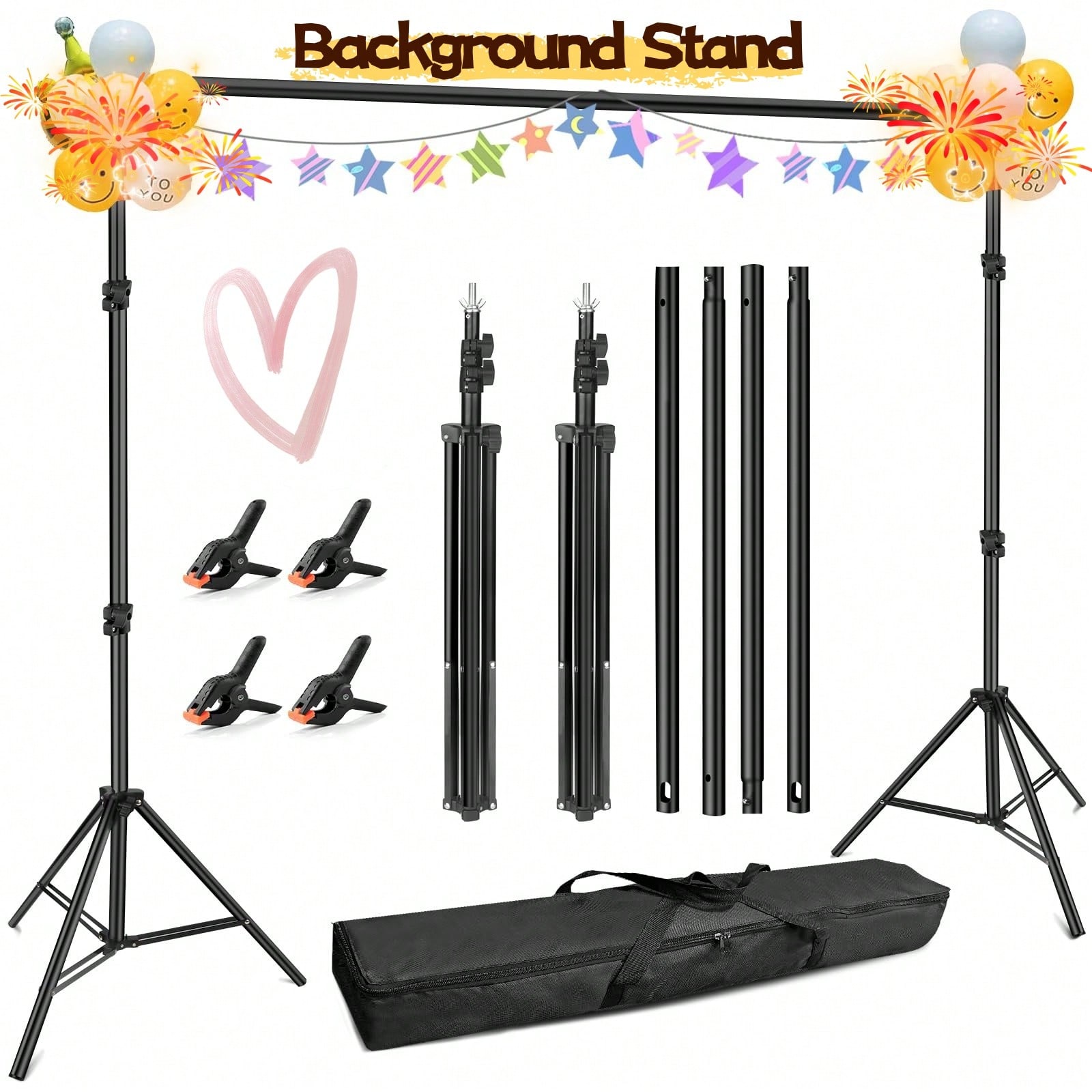 Stand Latar Belakang Profesion - Photography Website ulasan dan harga