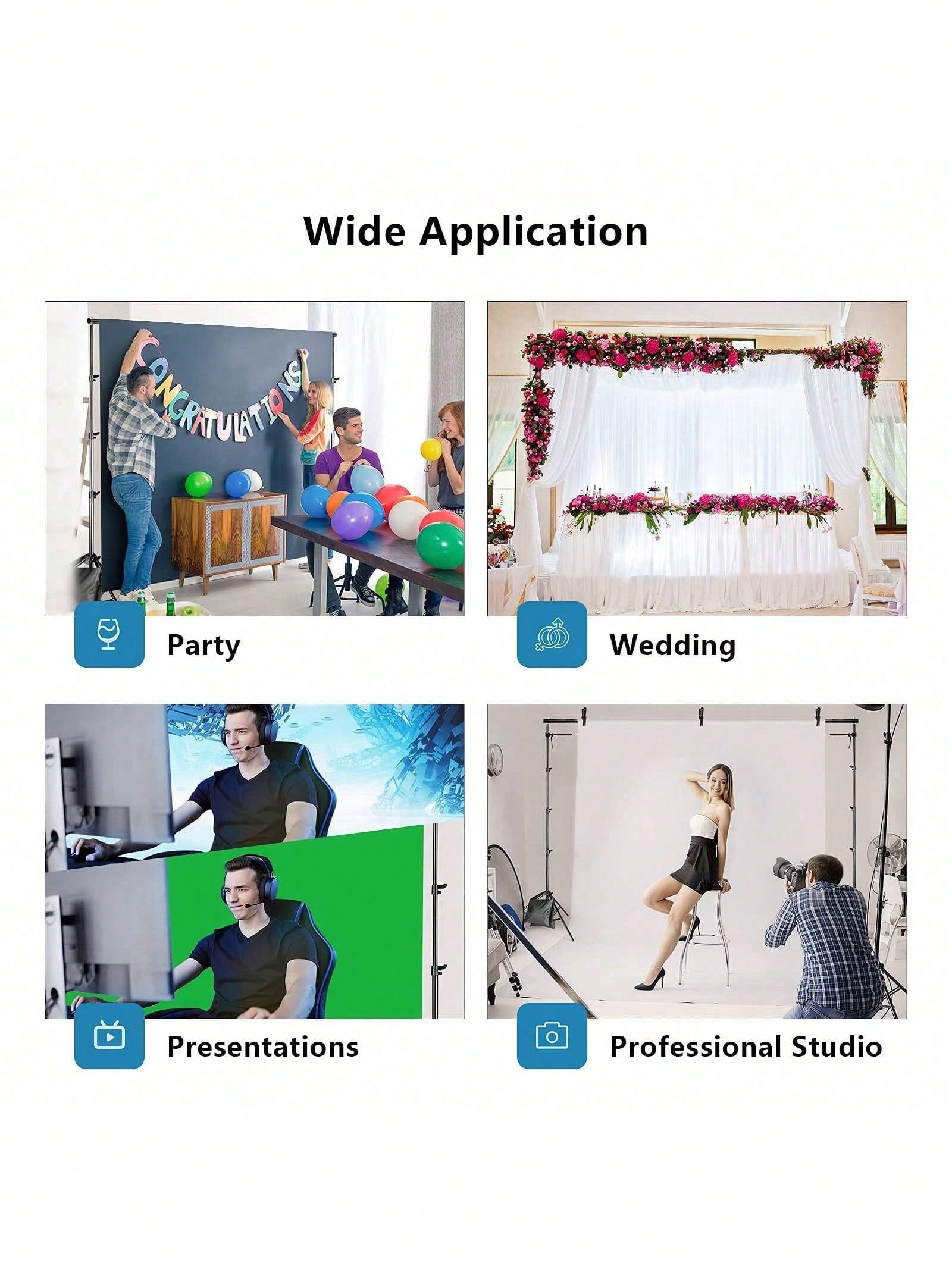 Stand Latar Belakang Profesion - Photography Website ulasan dan harga