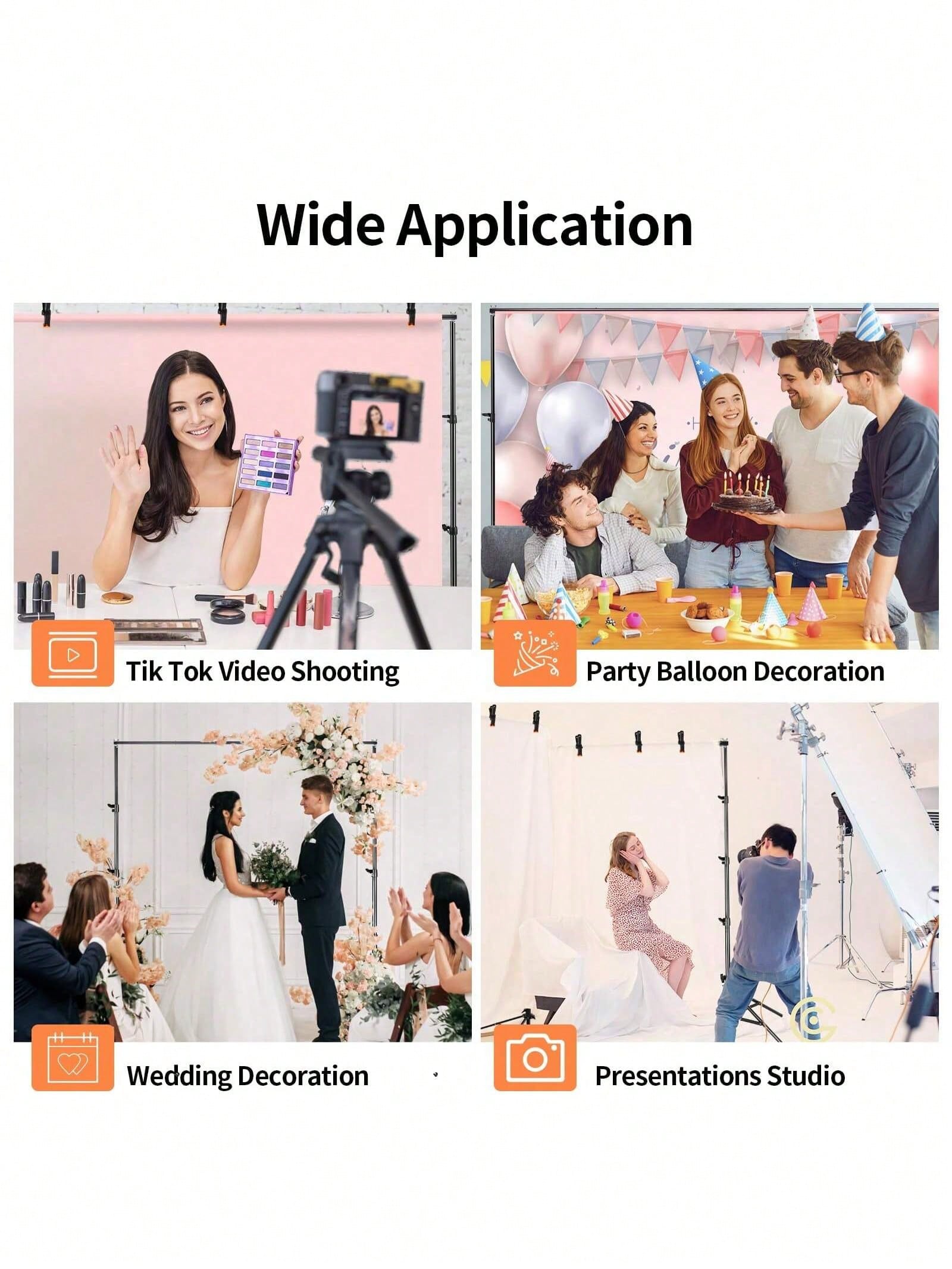 Stand Latar Belakang Profesion - Photography Website ulasan dan harga
