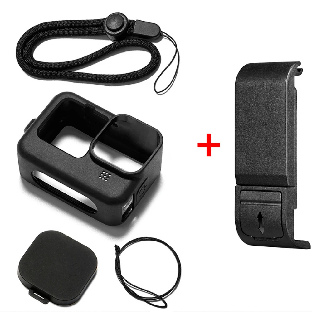 Penutup baterai Flip untuk GoP - Gopro Action Camera Hero 11 Black ulasan dan harga