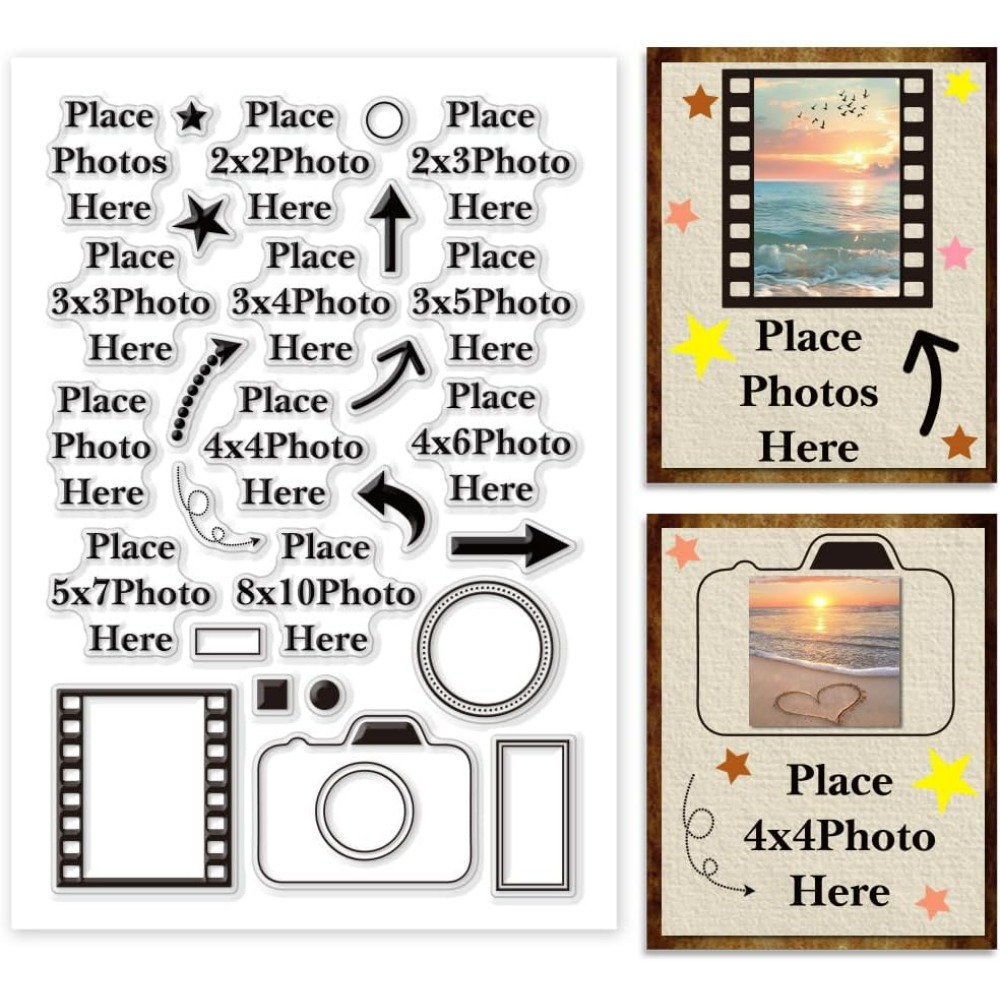 Tempatkan Foto Di Sini Stempel - Photography Object ulasan dan harga
