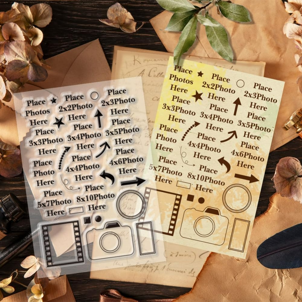 Tempatkan Foto Di Sini Stempel - Photography Object ulasan dan harga