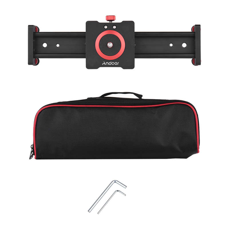 Andoer kamera DSLR, dudukan pe - Camera Slider Rail ulasan dan harga