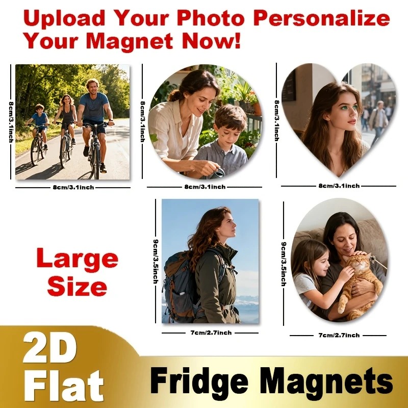 Magnet Kulkas Foto Kustom 2D D - Photography Object ulasan dan harga