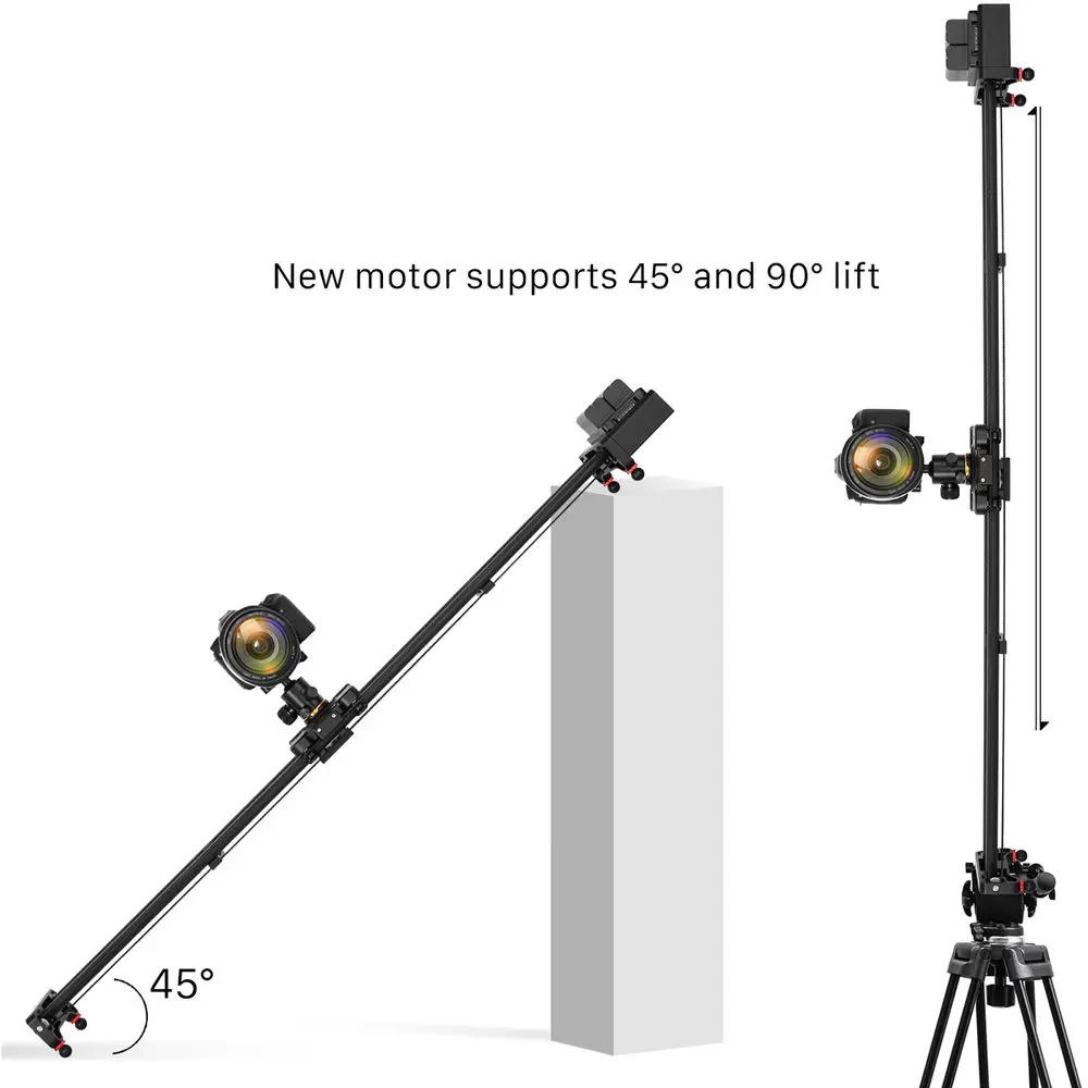 GVM GT-120WD 47 inci Motorized - Camera Slider Rail ulasan dan harga