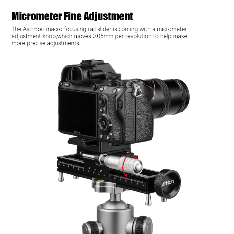 AstrHori kamera Slider rel fok - Camera Slider Rail ulasan dan harga