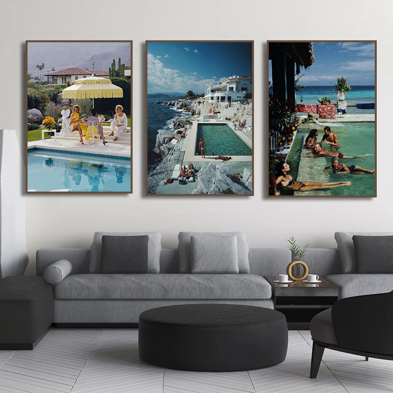 Slim Aarons Speedboat Landing  - Photography Vintage ulasan dan harga