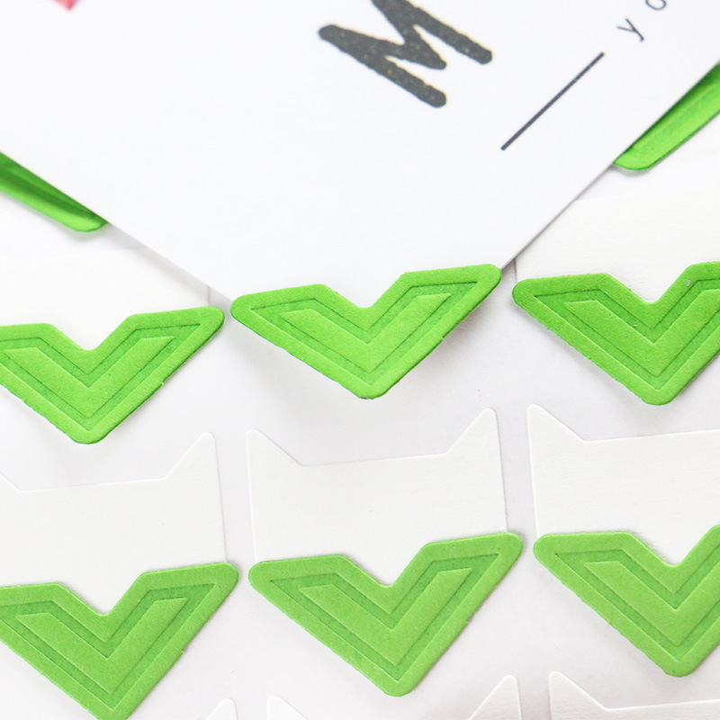 48 Buah/2 Lembar Stiker Sudut  - Photography Cheat Sheet ulasan dan harga