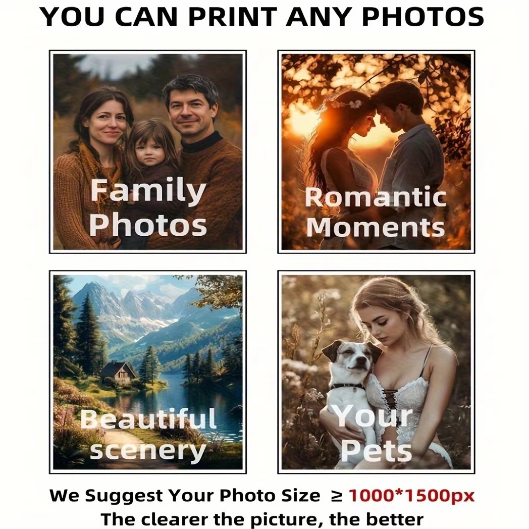 3pcs/set Poster Kanvas Persegi - Photography Object ulasan dan harga