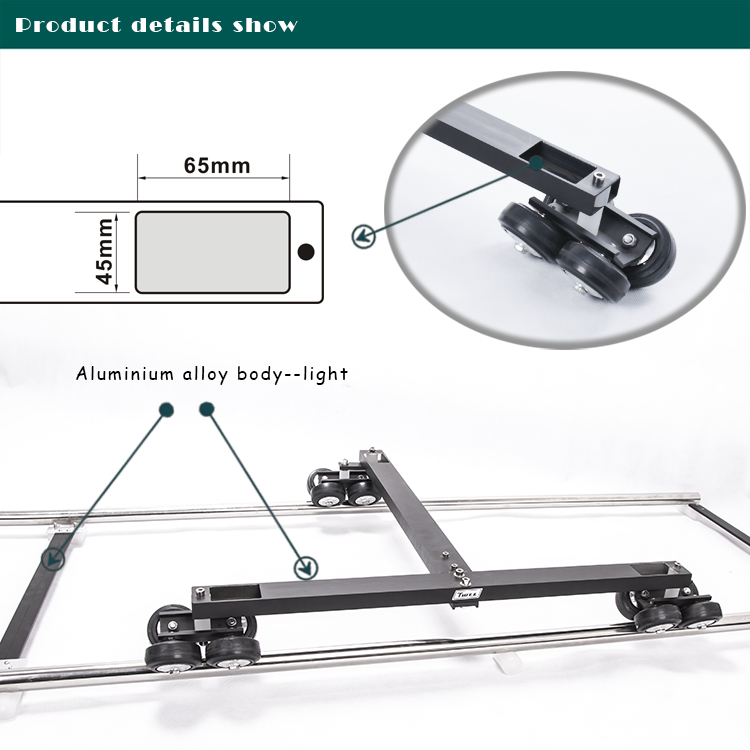 Twzz 6M Rel Film Kamera Trek D - Camera Slider Rail ulasan dan harga