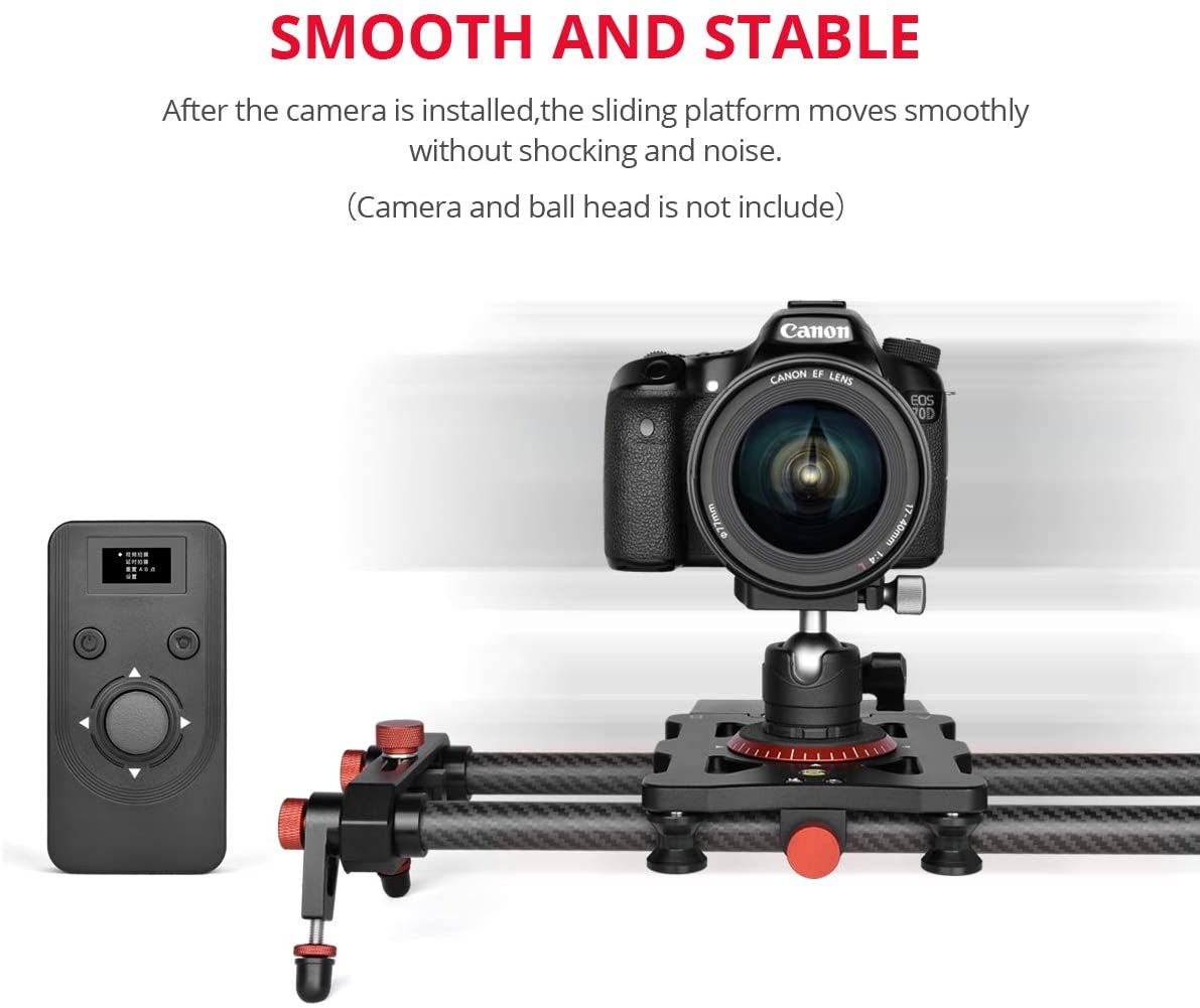 Penggeser Kamera Elektrik Prof - Camera Slider Rail ulasan dan harga