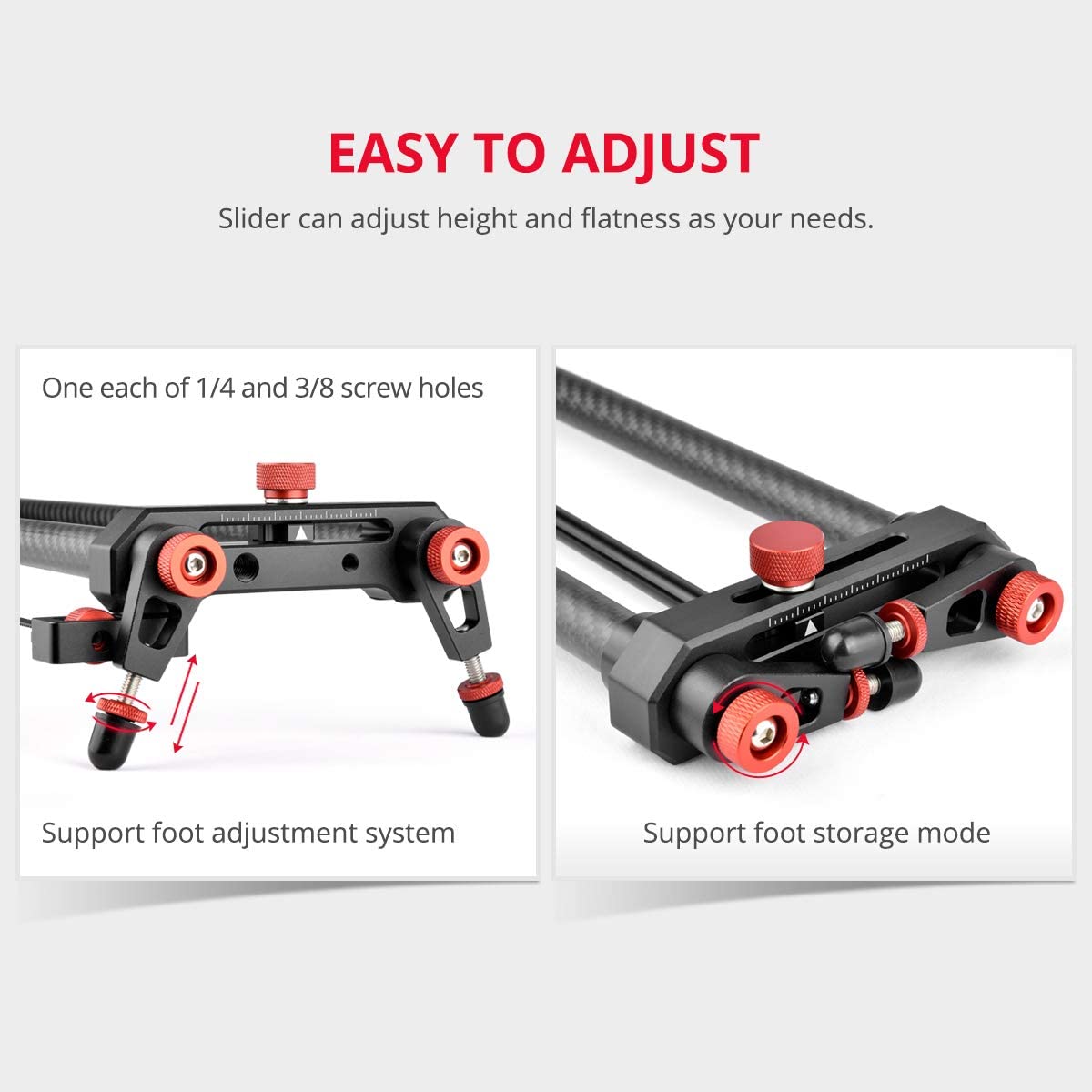 Penggeser Kamera Elektrik Prof - Camera Slider Rail ulasan dan harga