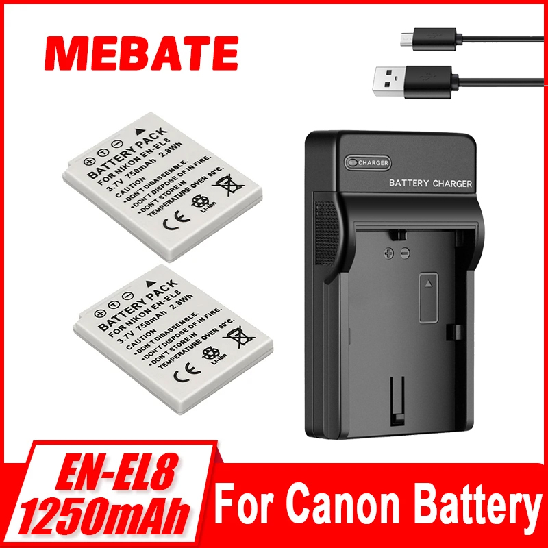 Baterai Kamera EN-EL8 750mah U - Nikon Camera D3500 ulasan dan harga